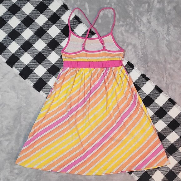 M | Juicy Couture | Striped Cross-Back Summer Dress - Picture 3 of 5